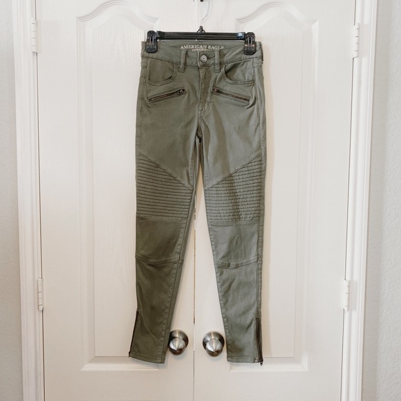 American Eagle Outfitters Denim - American Eagle outfitters  Moto High Rise Jegging Size 0 Regular